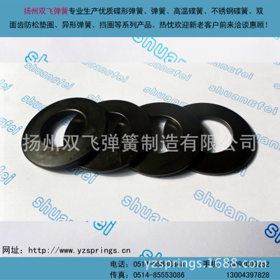DIN6796碟形彈簧墊圈 碟形墊圈 蝶形彈簧片 碟型彈簧 雙飛彈簧